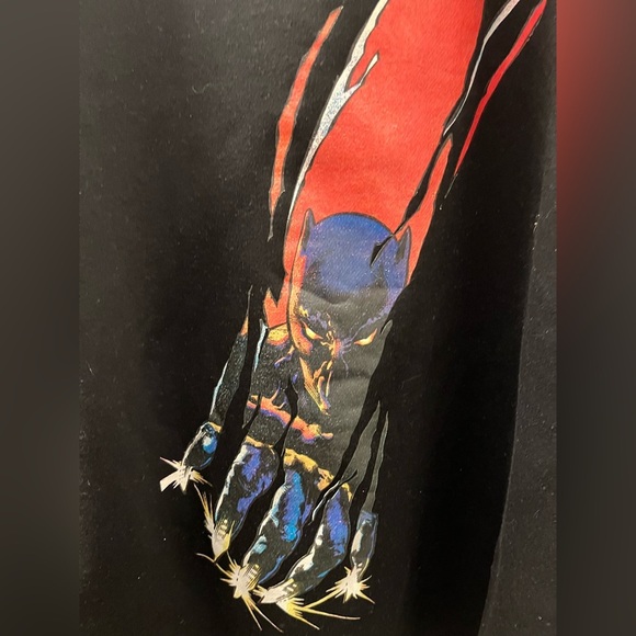 Black Panther Marvel By Johnny Blazer Sweater - Picture 10 of 10